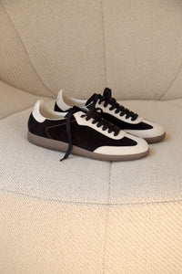 Baskets Les Colette en cuir - Noir