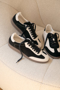 Baskets Les Colette en cuir - Noir