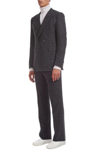 BAD COLOR Blush Combo / Veste blazer Kingsley en cachemire - Blush Combo