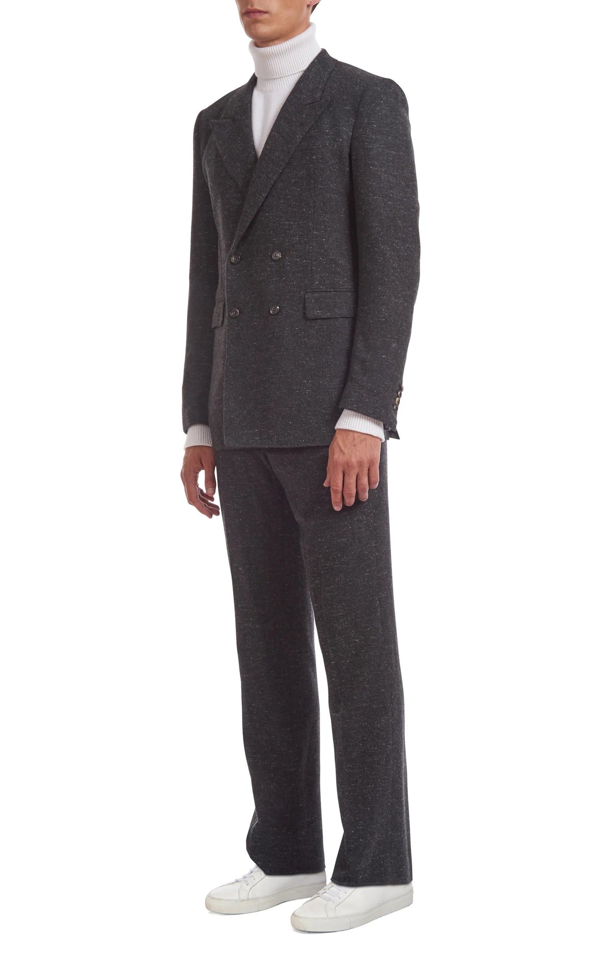 BAD COLOR Blush Combo / Veste blazer Kingsley en cachemire - Blush Combo