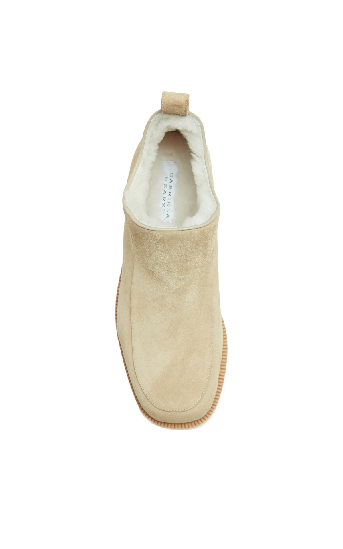 Beige / Bottines Harry en daim - Beige