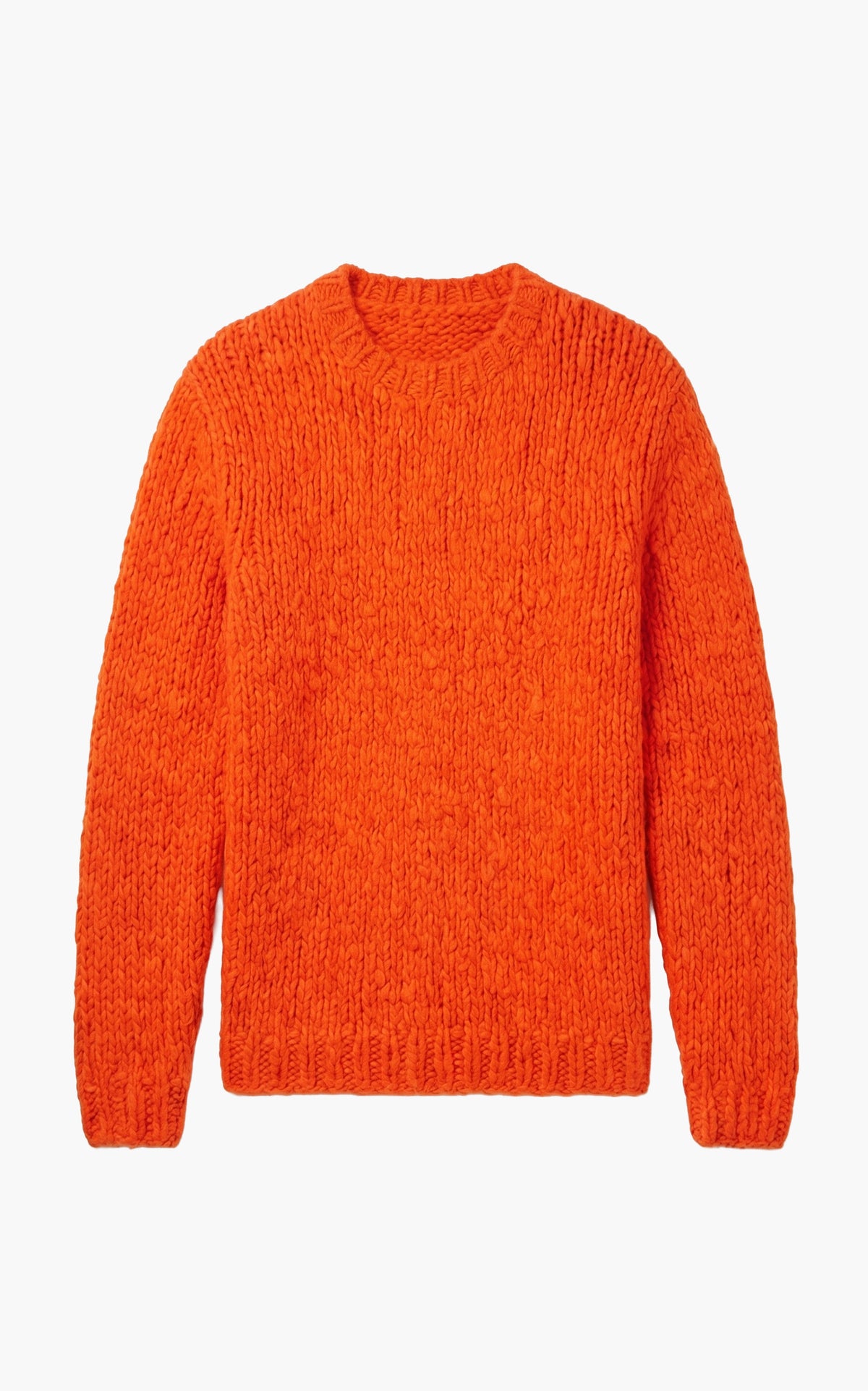 Fluorescent Orange / Pull Lawrence en cachemire - Fluorescent Orange