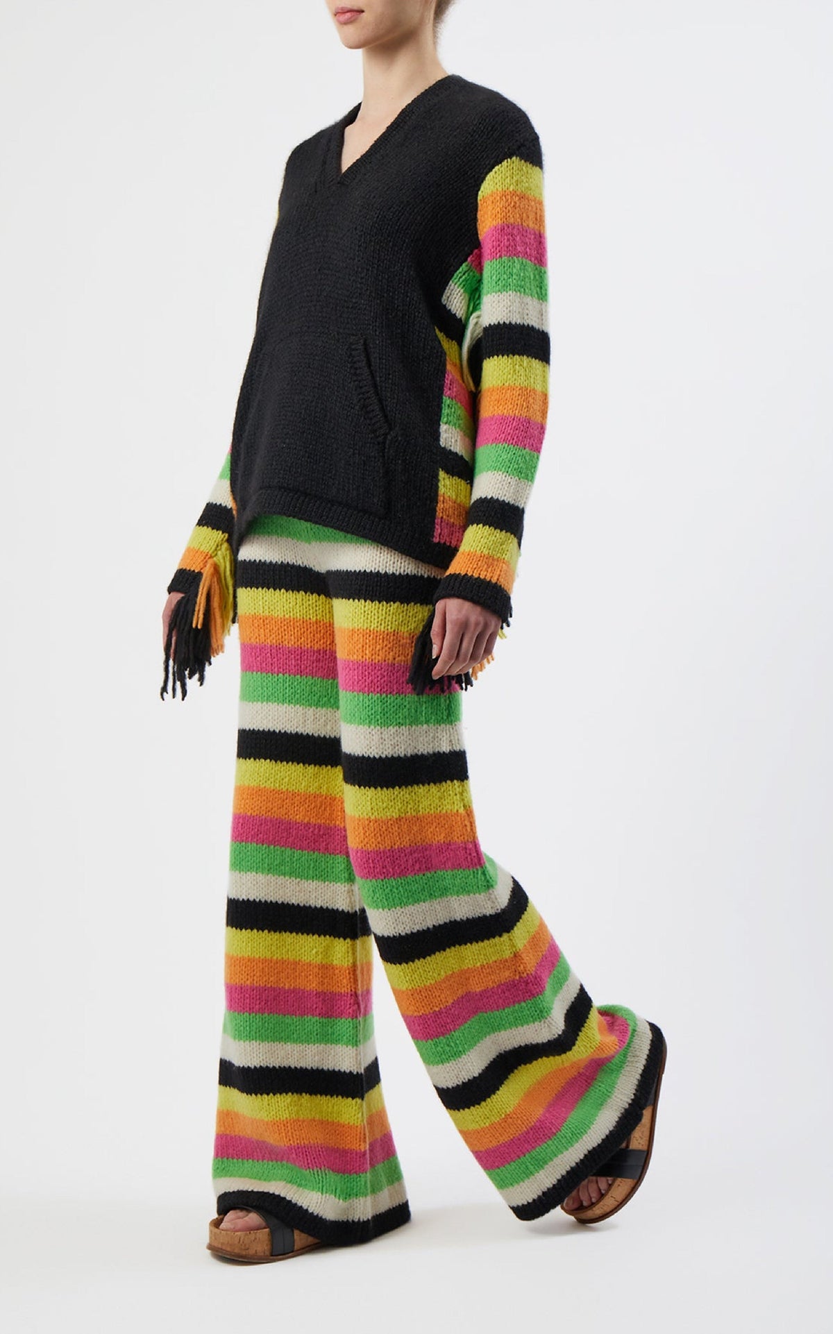 Liu Striped Pant en multicolore welfine g