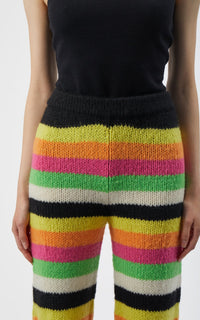 Liu Striped Pant en multicolore welfine g