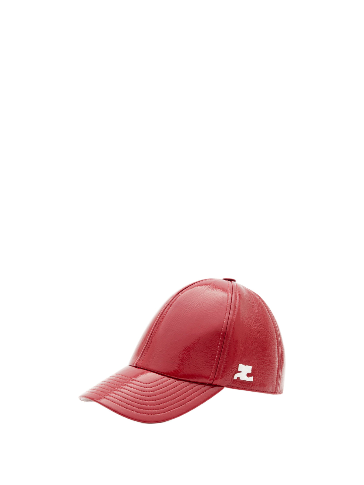 Casquette classique en vinyle - Red