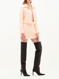 Vinyl Réédition Skirt - Neon Orange Bleach