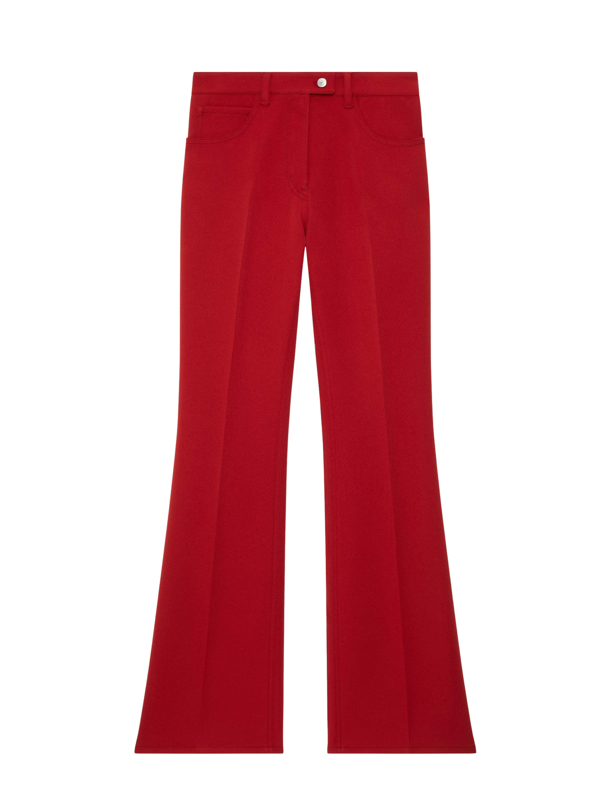 Signature bootcut trousers - Red