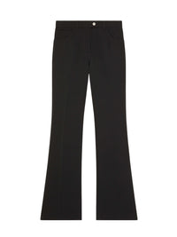Signature bootcut trousers - Black