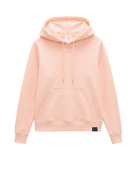 Sweatshirt à capuche - Orange Fluo Bleach