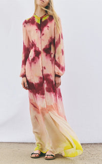 Multi / Robe Massey en cachemire - Multi