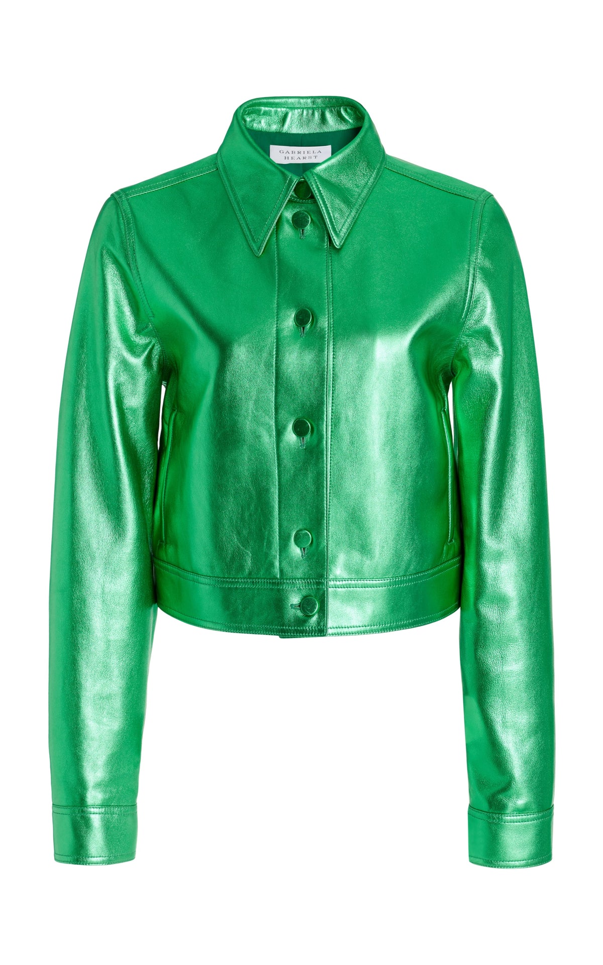 Variseite Green / Veste Thereza en cuir - Variseite Green