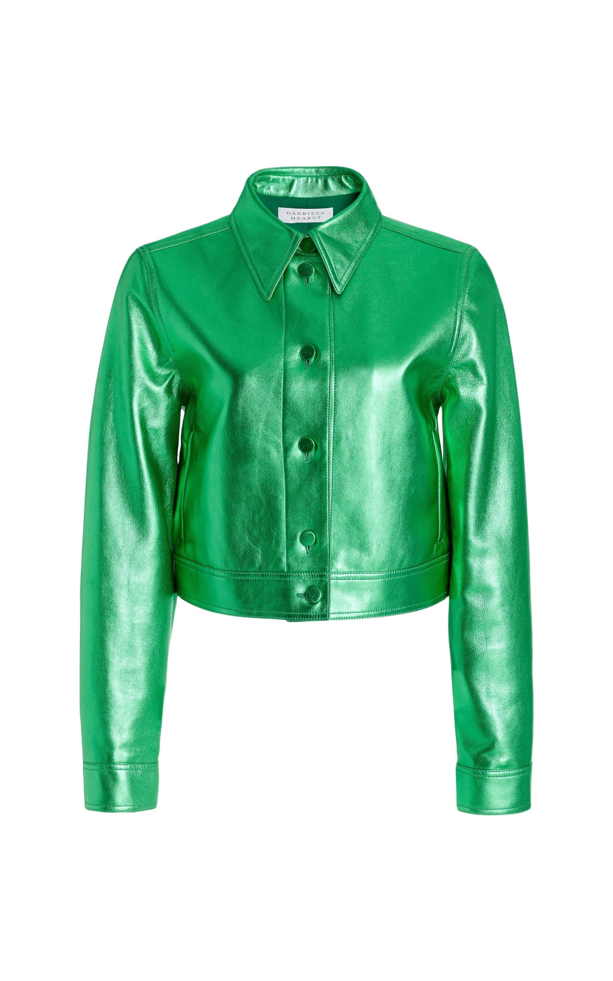 Variseite Green / Veste Thereza en cuir - Variseite Green