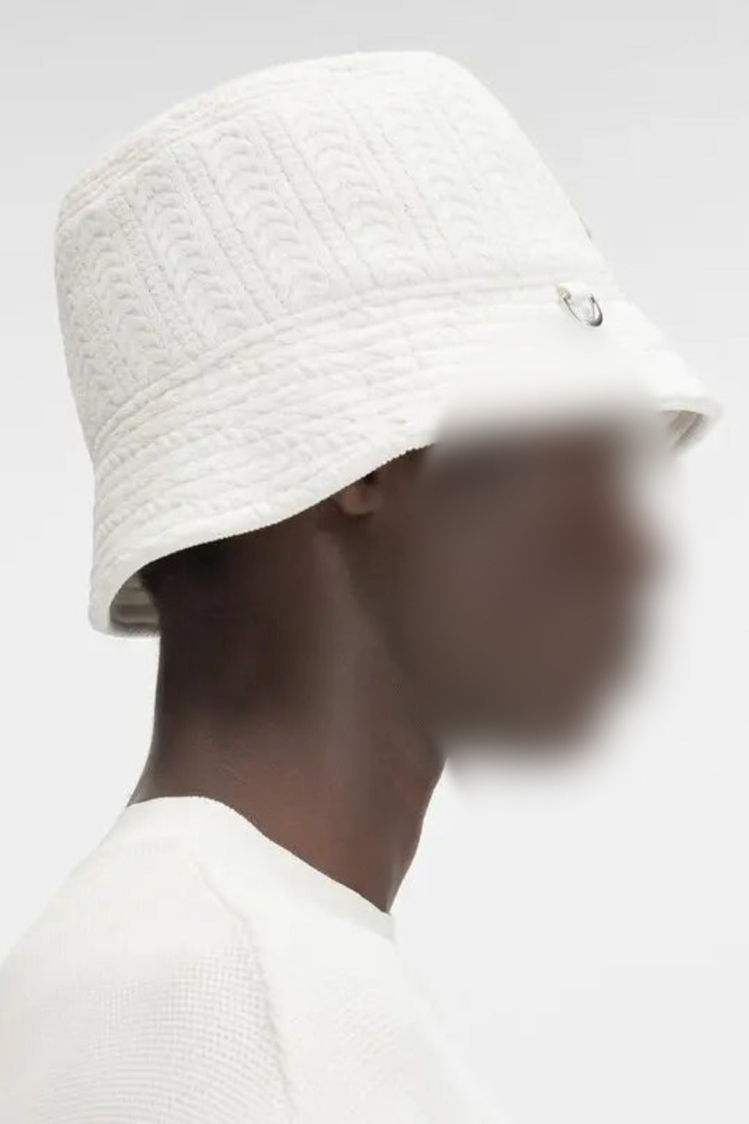 Bob Belo en maille tricotée  - White