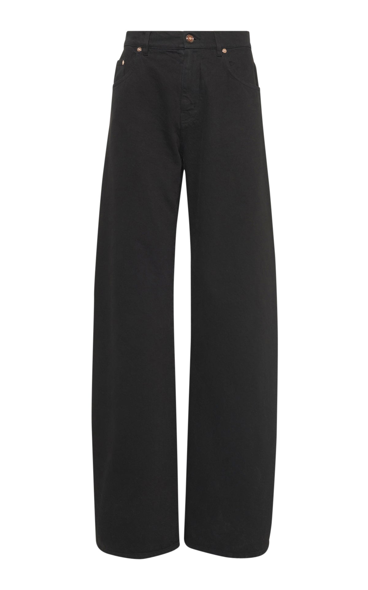 Black / Mules Jean en cuir de serpent - Black