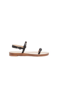 Black / Sandales Steward en cuir - Black