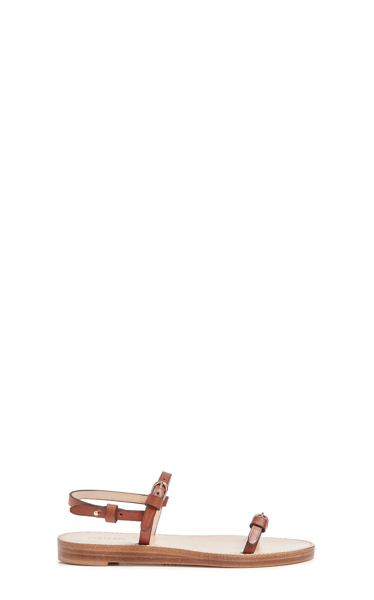 Steward Sandal en cognac vacchetta