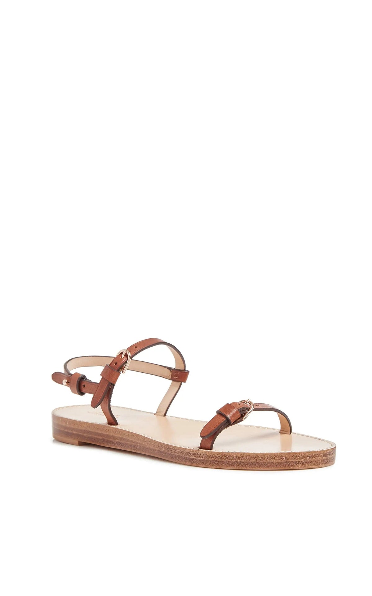 Steward Sandal en cognac vacchetta