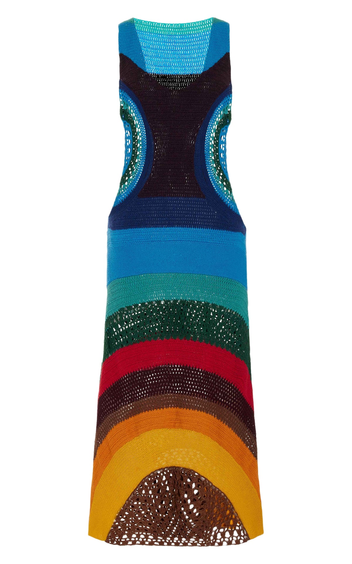 Multi / Robe Ocon multicolore en laine et cachemire - Multi