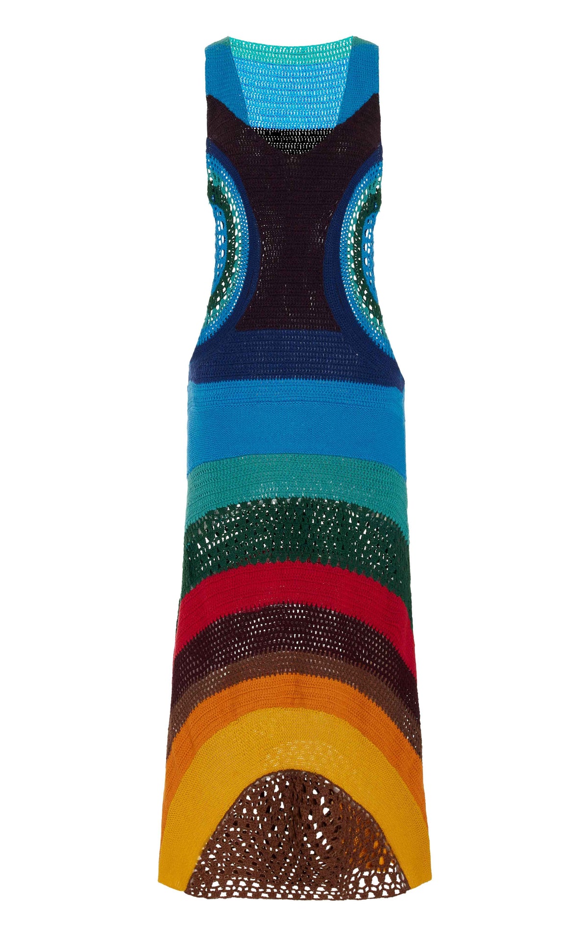 Multi / Robe Ocon multicolore en laine et cachemire - Multi