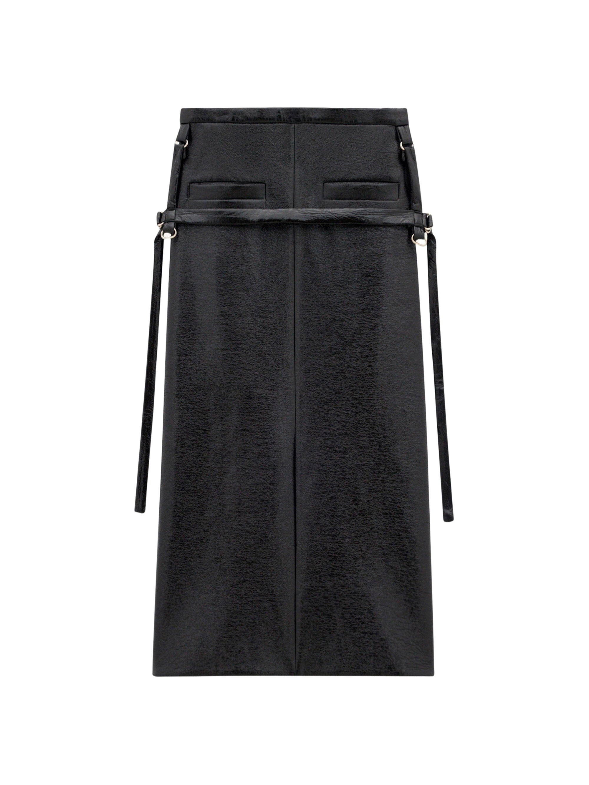 39pcs RELIQUAT 290€ / Jupe one strap en vinyle - Black