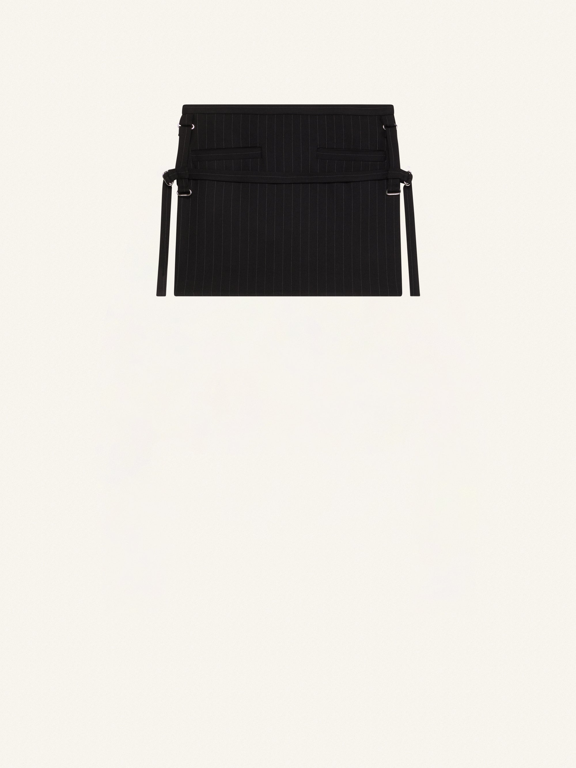 ONE STRAP PINSTRIPES WOOL