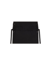 PRIX MARQUE : 150 / ONE STRAP PINSTRIPES WOOL