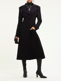 17pcs NEW / MANTEAU LONG HERITAGE - Black
