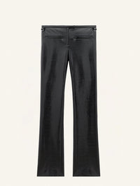 BOOTCUT À SUSPENSIONS VINYL