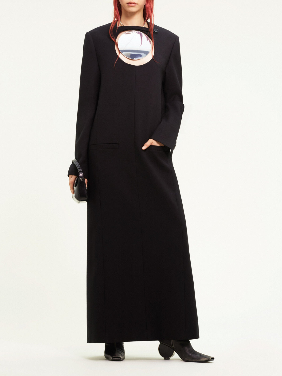 PRIX MARQUE : 350 / ROBE TAILLEUR AJOURÉE-34