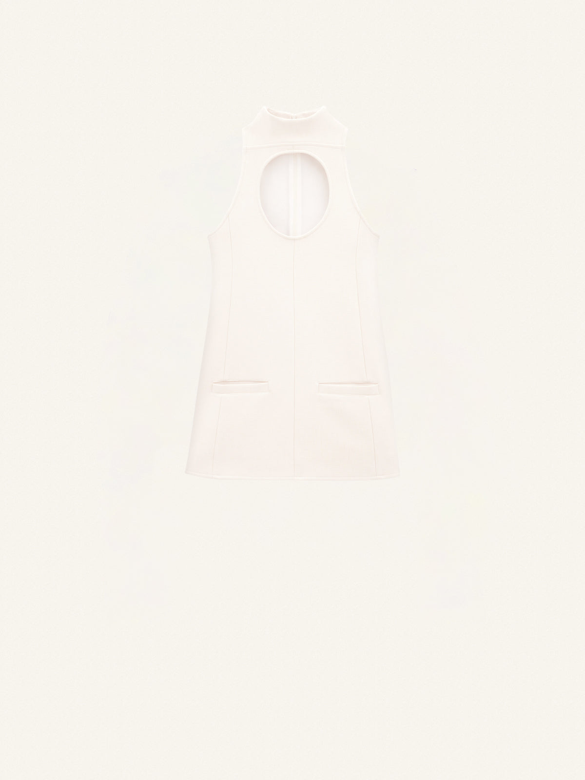 ROBE A-LINE SANS MANCHES-34