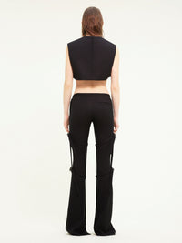 PRIX MARQUE : 80 / CROP TOP  HOLISTIQUE SANS MANCHES-34