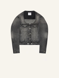VESTE COCOON DENIM-S