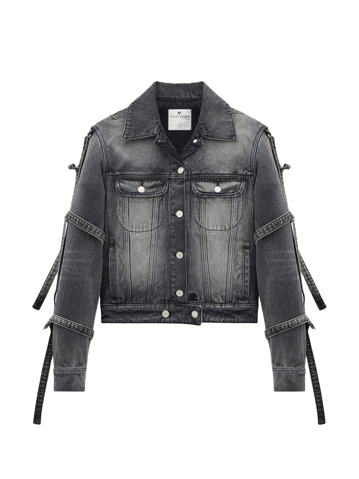 PRIX MARQUE : 150 / MULTI-STRAPS STONE DENIM