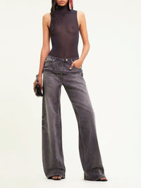 ONE STRAP STONE DENIM