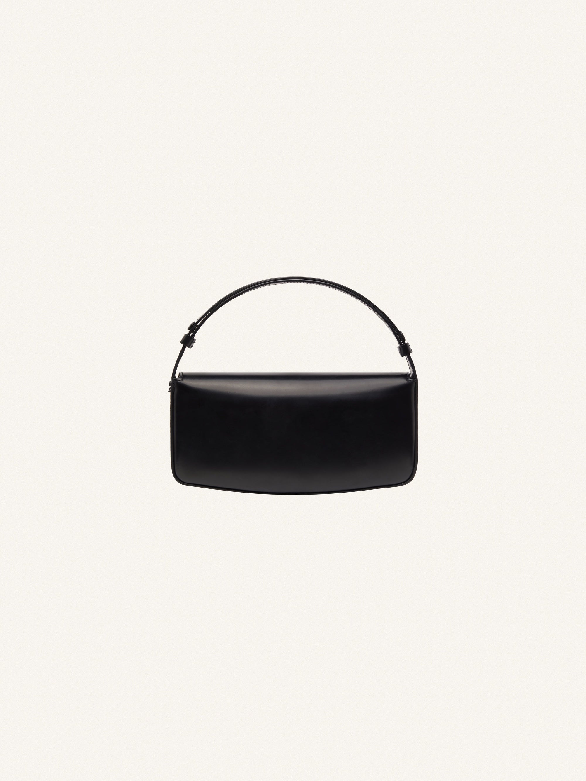 4pcs NEW / SLEEK LEATHER BAG - Black