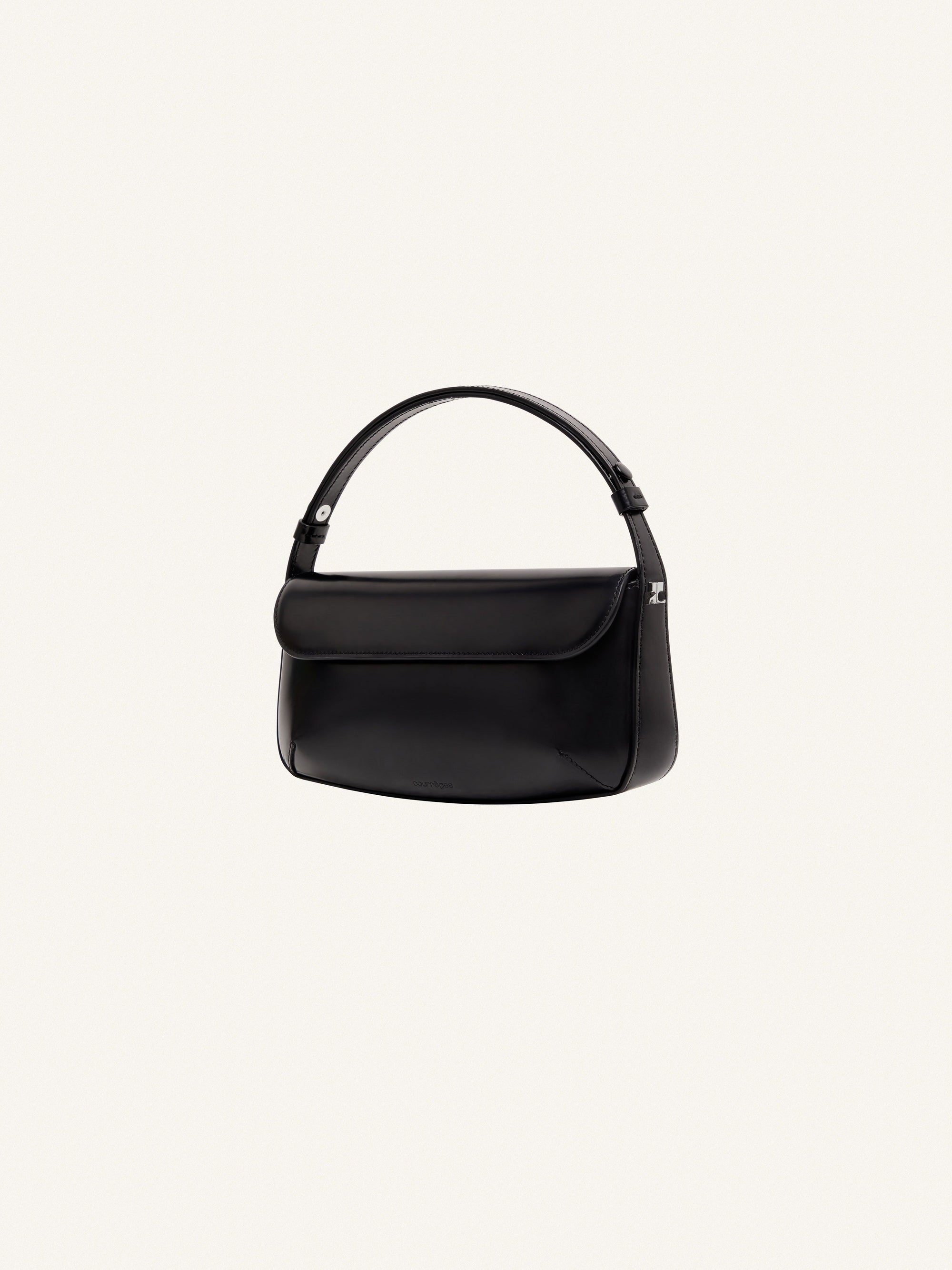 4pcs NEW / SLEEK LEATHER BAG - Black