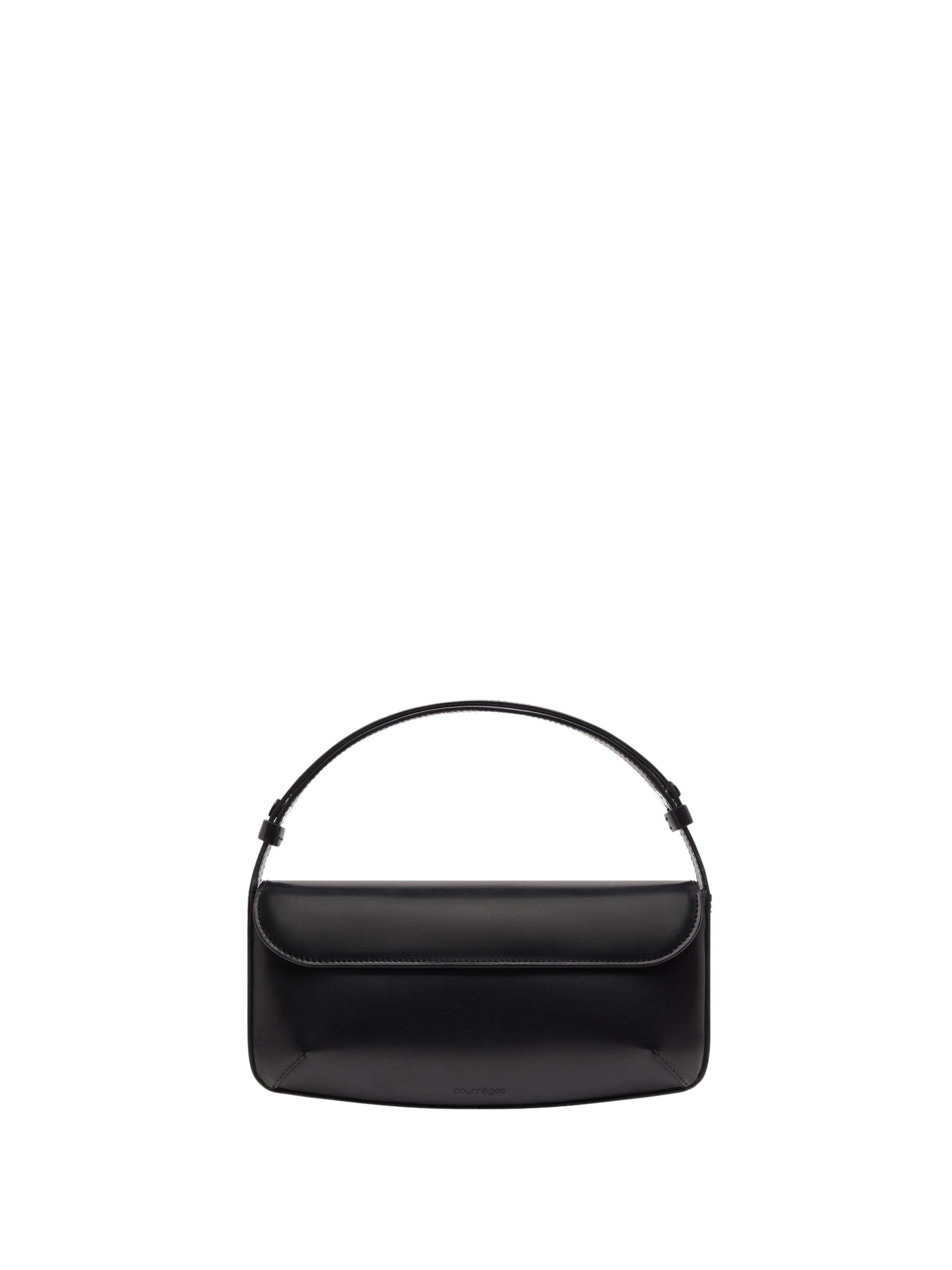 4pcs NEW / SLEEK LEATHER BAG - Black
