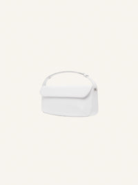 4pcs NEW / SLEEK LEATHER BAGUETTE BAG - Heritage white