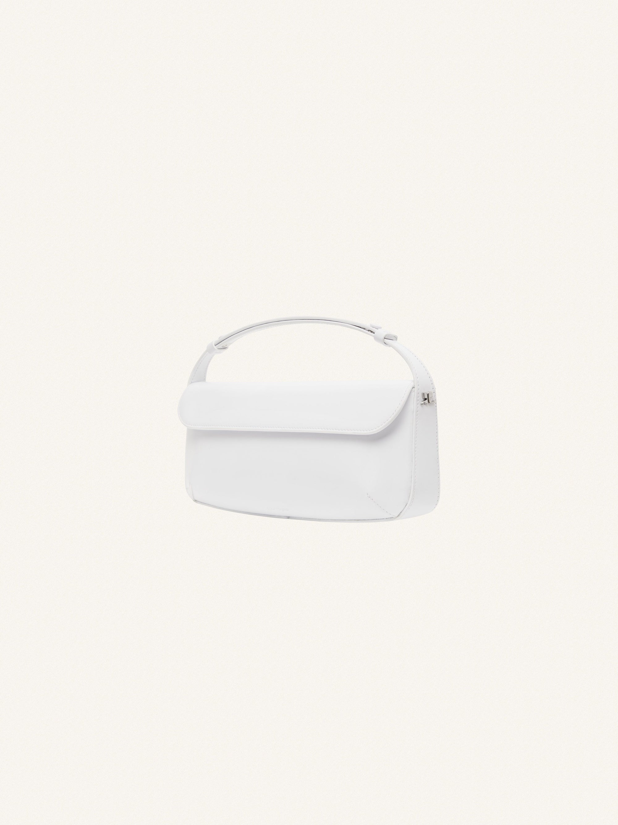 4pcs NEW / SLEEK LEATHER BAGUETTE BAG - Heritage white