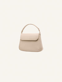 2pcs NEW / MEDIUM SLEEK LEATHER BAG - Oatmeal