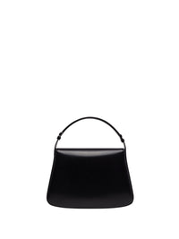 4pcs NEW / MEDIUM SLEEK LEATHER BAG - Black