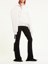 13pcs RELIQUAT 250€ / Hoodie polaire bonded cocoon - Heritage white