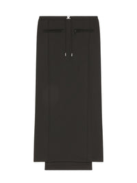 Interlock tracksuit skirt - Black