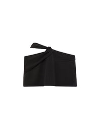 Jupe new age en crêpe jersey - Black
