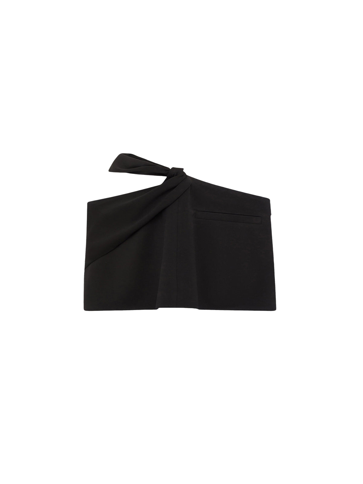 Jupe new age en crêpe jersey - Black