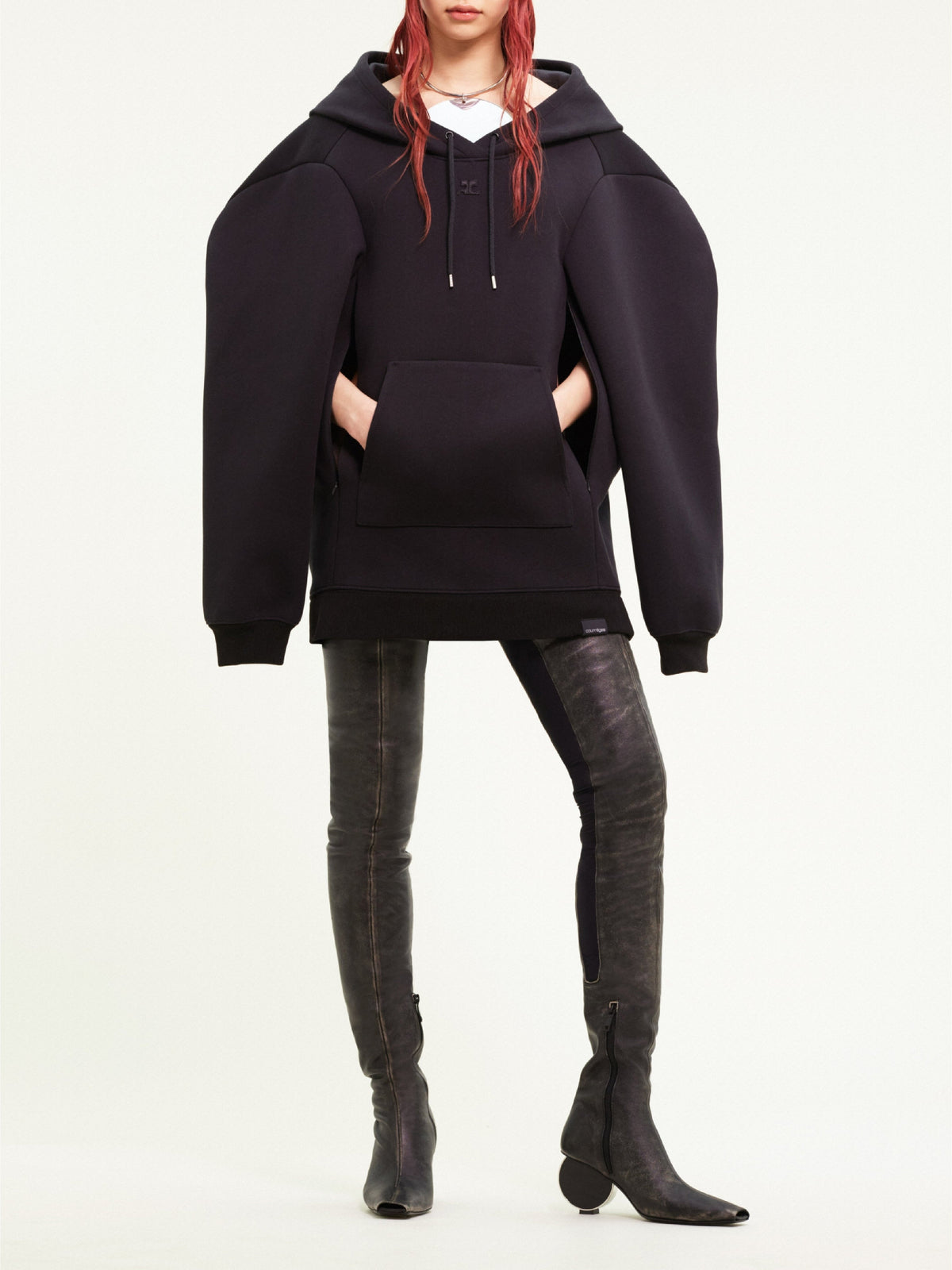 COCOON STONEWASHED HOODED