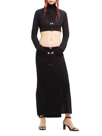 12pcs RELIQUAT 150€ / Veste survêtement maxi côtelé - Black