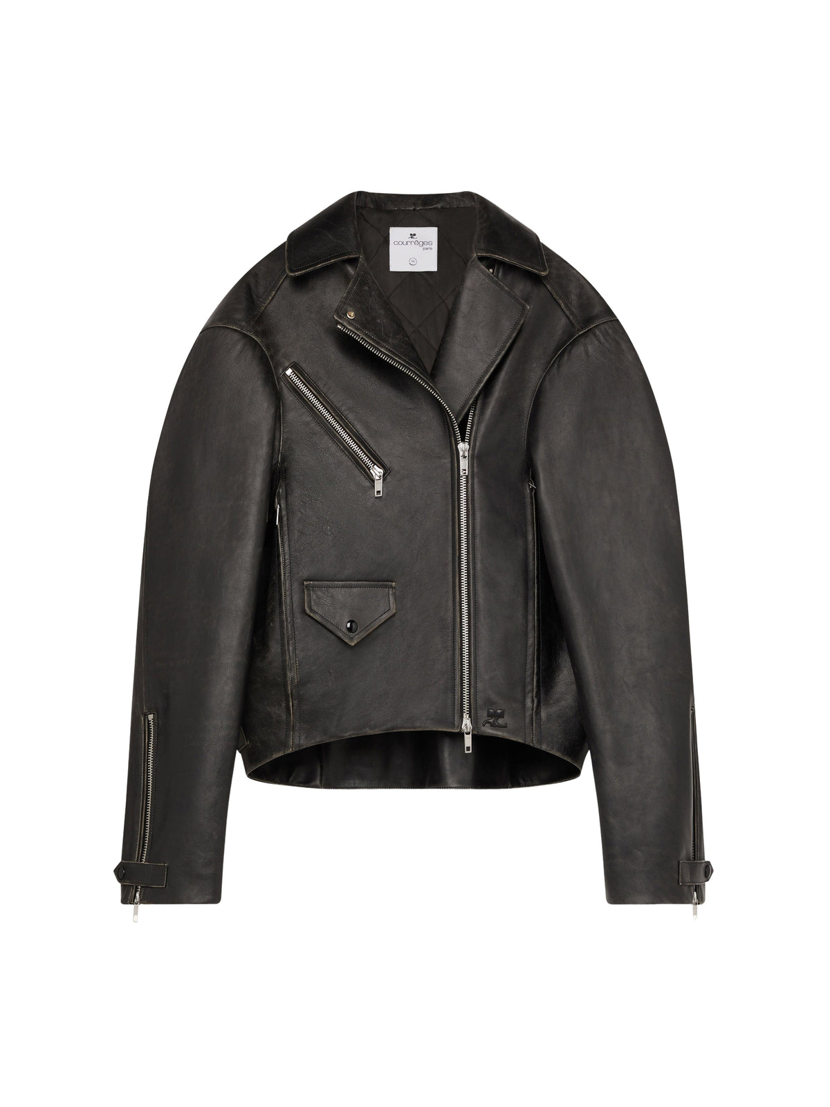 SECONDE PEAUACE LEATHER BIKER