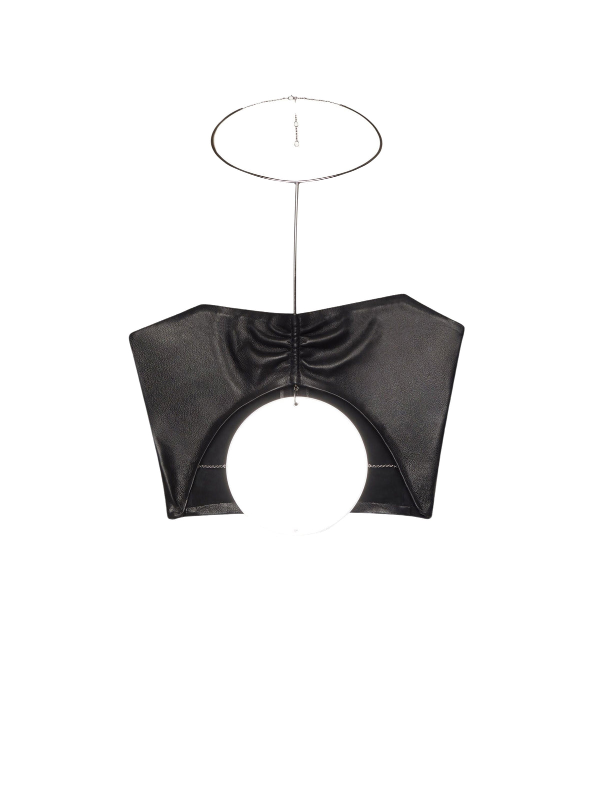 Soutien-gorge New age en cuir - Black