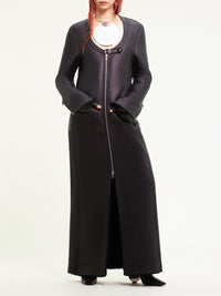 3pcs NEW / MANTEAU HOLISTIQUE SHEARLING  - Black